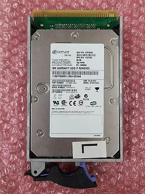 IBM 4326-9406 35GB 3.5  15K RPM U320 SCSI HDD Unit 4326 ISeries AS400 AS/400 • $89