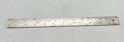 Vintage Aluminum 12” Ruler Made In USA Heavy Nice Piece @27 • $7.75