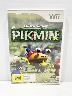 New Play Control! PIKMIN Nintendo Wii 2008 PAL With Manual • $26.95