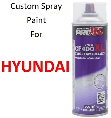 Custom Automotive Touch Up Spray Paint For HYUNDAI Cars • $29.95