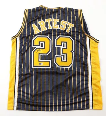Ron Artest Signed Autographed Jersey - Authenticated BAS Beckett - Indiana Pacer • $49.99