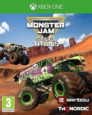 OPEN PACKAGE SPECIAL: Monster Jam Steel Titans - Drive 25 Popular Monster Trucks • $19.99