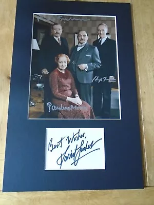 Poirot David Suchet Genuine Signed Authentic Autograph - UACC  / AFTAL. • £89.99