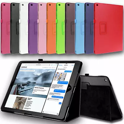 Apple IPad 10.2  9th Generation 2021 Ipad A3 10.5 2017 Leather Smart Cover Case • £5.95