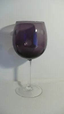 Marquis By Waterford Polka Dot Purple 8 1/2  Wine Glass - 1 • $30