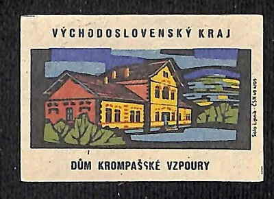 Vintage Swedish Matchbox Label East Slovak Series - Pieniny C1960's • $7.99