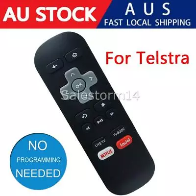 Remote Control Replace For Telstra TV Telstra TV2 BOX 4200TL 4700TL AUS • $15.53