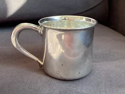 Vintage LUNT 115 STERLING SILVER BABY CUP - No Monogram • $135