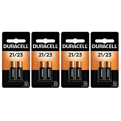 8 21/23 Duracell 12V Alkaline Batteries (8LR50 A23 MN21 Security) • $15.07