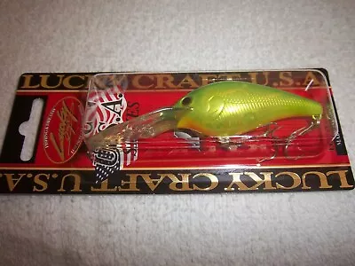 Lucky Craft Moonsault CB-350 / 1/2 OZ Floating Crankbait In LIME CHARTREUSE • $14.95