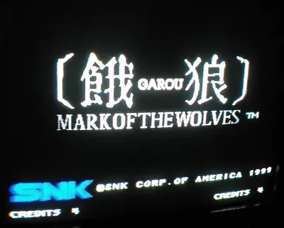 *** Garou Mark Of The Wolves MVS 1999 Arcade Neo Geo *** • $400