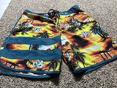 Hurley Phantom Board Shorts Swim Suit Men's Size 34 • $12.99