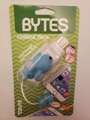 Cord Bytes Charge Pack Cable Protectors & Wall Plug Adapter Set - Mouse ☆ New  • $8.50