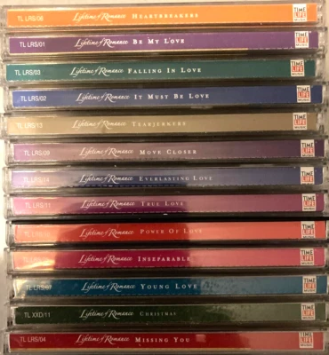£39.99 • Buy TIME LIFE - LIFETIME OF ROMANCE 13 X DOUBLE CD ALBUM BUNDLE WITH FREE UK POST