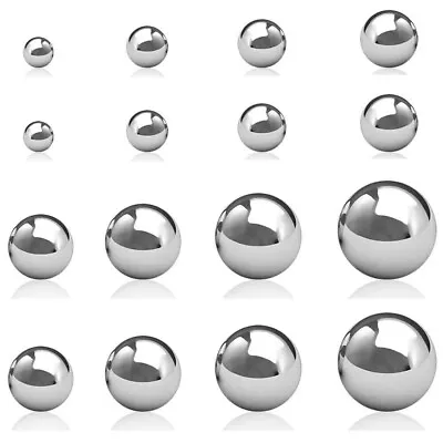 High Precision Bearing Ball Smooth Ball 304 Stainless Steel Ball Dia 1mm-100mm • $0.99