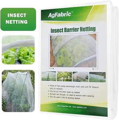 Agfabric Insects Pests Birds Barrier Netting For Fruit Vegetable Tree Protection • $12.99