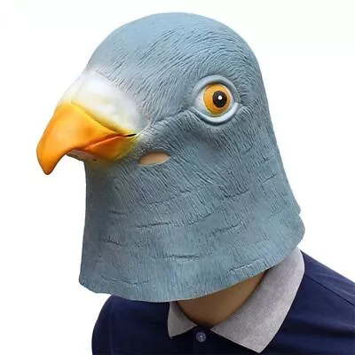 Costume Prop Pigeon Cosplay Mask Party Mask Props Cosplay Mask Bird Head Mask • $22.32