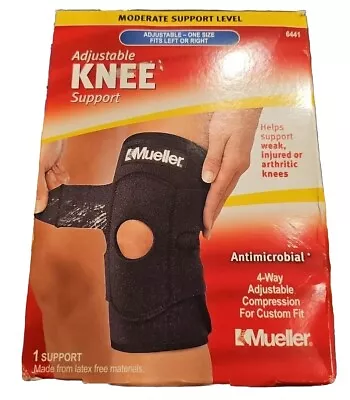 Mueller Sport 6441 Adjustable Knee Moderate Support 1 Size Fits Most 4 WAY • $19.80
