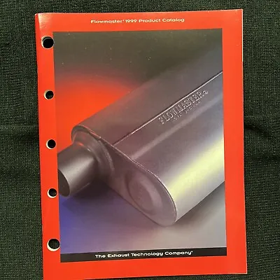 Original VINTAGE 1999 FLOWMASTER PERFORMANCE EXHAUST Catalog Racing 46 Pages • $55