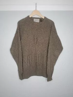 $28.88 • Buy VTG Donegal Made In Ireland Men's Size L Sweater Sage Green