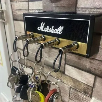 Key Organizer Case Guitar Speaker Keychain Fender Key Base Creative Storage Box • $23.15