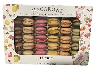 Le Chic French Macarons Limited Edition. 36 Count. Variety Flavors • $33.98