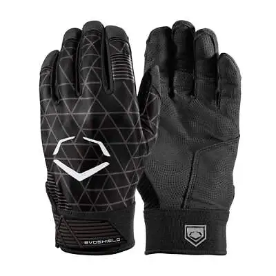 EvoShield Adult EVOCHARGE GEL TO SHELL Batting Gloves BLACK -WTV4100BL • $19.95