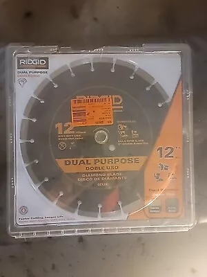 Ridgid Dual Purpose Diamond Blade 12 In • $69.95