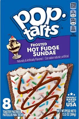 £9.74 • Buy Kelloggs Frosted Hot Fudge Sundae Pop Tarts 384g Pop-Tarts