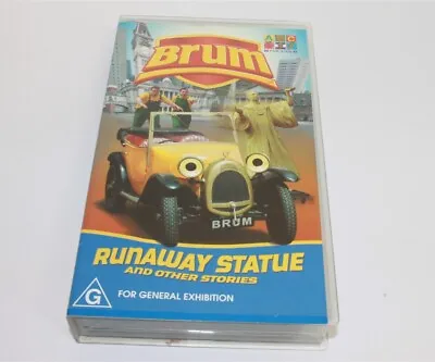Brum Runaway Statue And Other Stories VHS ABC Video 2002 • $19.99