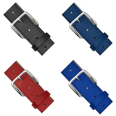 Teamwork Leather Baseball Softball Golf Belt Red Royal Navy Black NEW! • $5.99