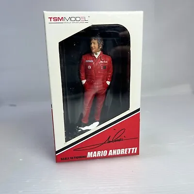 1/18 TSM Figurine Figue Mario Andretti Figurine Type I 1977 Team Lotus TSM12AC20 • $59.99