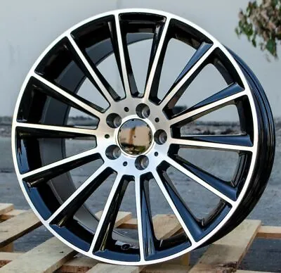 19x8.5 Wheels Fit Mercedes S430 S500 S550 E320 CL500 19  5x112 +35 Rims Set 4 • $871