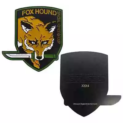 Metal Gear Solid FOXHOUND Insignia Ingot Stand Snake MGS Konami Fanattik NEW • £47.50