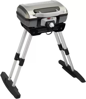 Cuisinart CEG-980 Portable Outdoor Electric Grill With Versa Stand In Stainless • $119.99