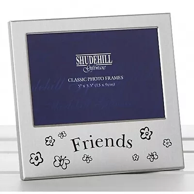 Friends Silver Photo Picture Frame Friendship Day Birthday Christmas Gift 5 X3.5 • £5.69