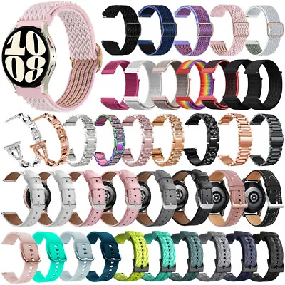 For Samsung Galaxy Watch 6 5 Pro Watch 4 Classic 47 43 45 46 42 44 40 Strap Band • $9.89