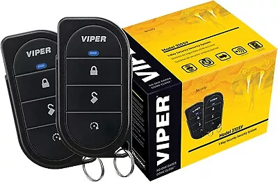 Viper 350 Vehicle 1 Way Car Security Alarm System Keyless Entry 3105V • $85