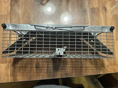 $49 • Buy Havahart 1025 Galvanized Steel 2 Spring Loaded Door Small Animal Cage Trap