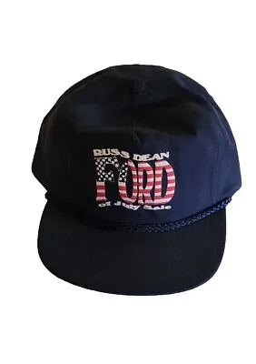 Ford Dealership Blue Baseball Trucker Hat Cap - Russ Dean Ford Of July Sale • $12.03