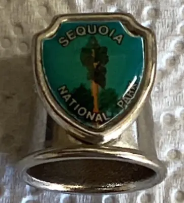 Collectible Metal Thimble Sequoia National Park • £3