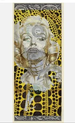 Death NYC Ltd Ed Signed Art US DOLLAR $1 Bank Note Marilyn Monroe Yayoi Kusama • $79.99