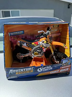 Adventure Force Nitro Circus 1:6 Scale Motorcycle Dirt Bike Toy Travis Pastrana • $25.99