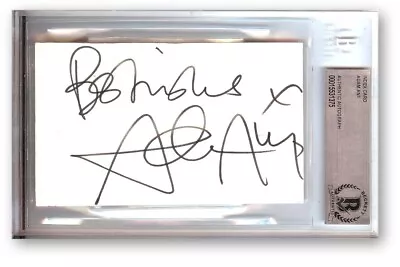 Adam Ant Signed Autographed Index Card Goody Two Shoes Singer BAS 1375 • £189.98