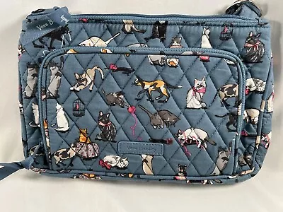 Vera Bradley RFID Little Hipster CAT'S MEOW CATS KITTENS NWT • $56.66