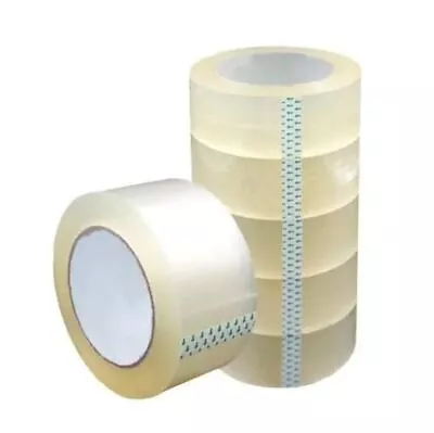 12 Rolls Shipping Packaging Box Packing Sealing Tape 2 Mil 2  X 55 Yard 165FT • $15.25