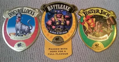 £4 • Buy Three Wychwood Brewery Real Ale Beer Pump Clips