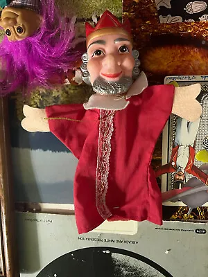 $20 • Buy Vintage MR Mister ROGERS Hand Puppet King Friday Neighborhood Rubber Head