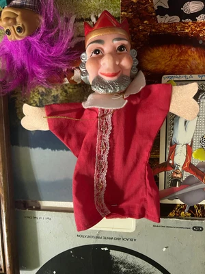 $20 • Buy Vintage MR Mister ROGERS Hand Puppet King Friday Neighborhood Rubber Head