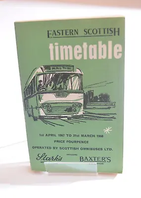 £15 • Buy Bus Coach Eastern Scottish Timetable 1st April 1967